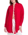 9seed Gauze Button-down Shirt In Red