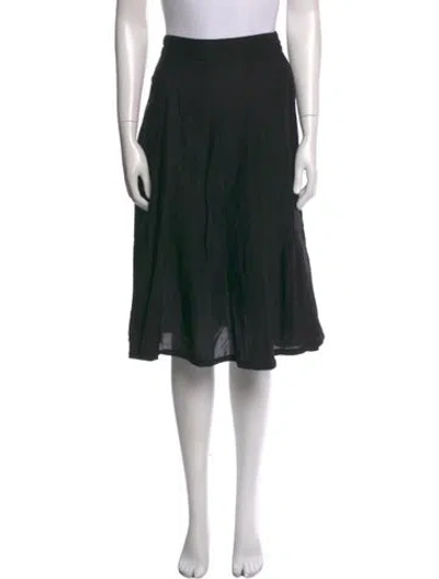 Pre-owned 9seed Knee-length Skirt In Black