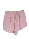 9seed La Jolla Gauze Short In Blush In Gold