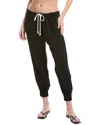 9seed Gauze High-rise Tapered Lounge Pant In White