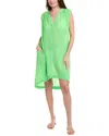 9seed Lightweight Gauze Sleeveless Caftan In Green