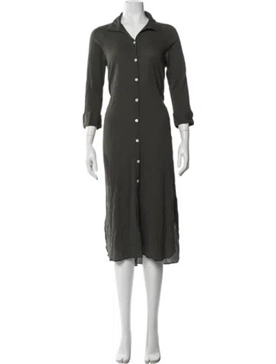 Pre-owned 9seed Long Dress In Green