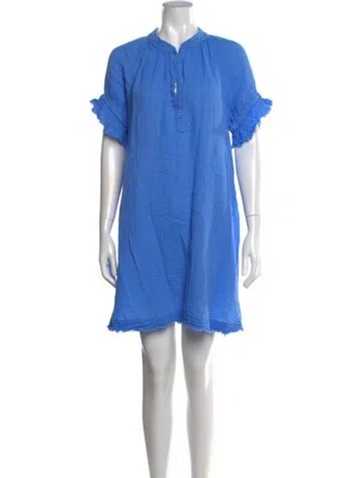 Pre-owned 9seed Mini Dress In Blue