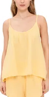 9seed Playa Tank Top Daffodil In Daffodil