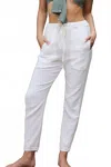 9seed Prudence Island Pants In White In White