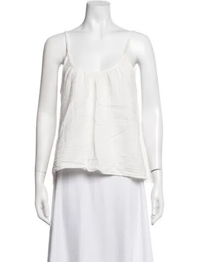 Pre-owned 9seed Scoop Neck Sleeveless Top In Neutrals