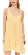 9seed St Tropez Mini Dress In Daffodil In Daffodil