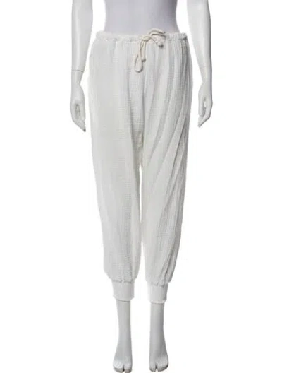 Pre-owned 9seed Sweatpants In White