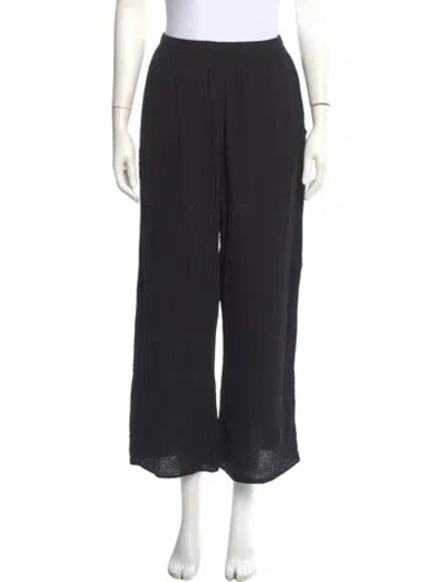 Pre-owned 9seed Wide Leg Pants In Black