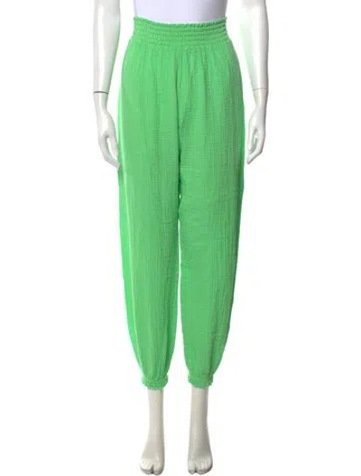 Pre-owned 9seed Wide Leg Pants In Green