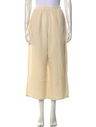 Pre-owned 9seed Wide Leg Pants In Neutral