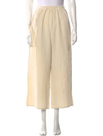 Pre-owned 9seed Wide Leg Pants In Neutral