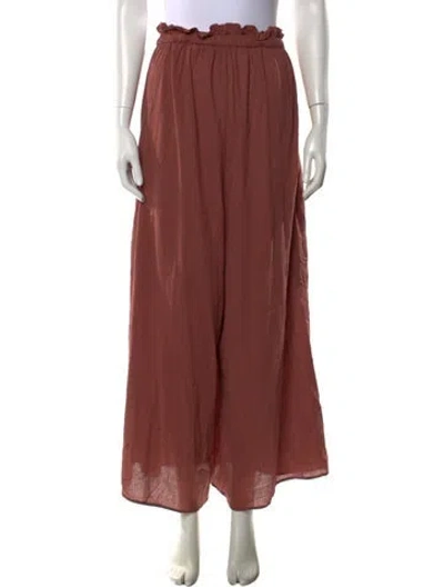Pre-owned 9seed Wide Leg Pants W/ Tags In Neutral