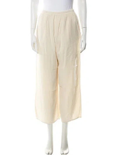 Pre-owned 9seed Wide Leg Pants W/ Tags In Neutral