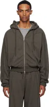 _j.l - A.l_ Brown Plio Hoodie