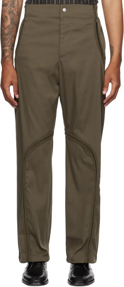 _j.l - A.l_ Green Karst Trousers