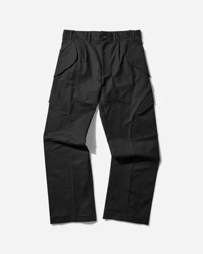 _j.l-a.l_ Brace Trousers Shungite In Black