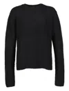 _j.l-a.l_ Crew-neck Sweater In Black