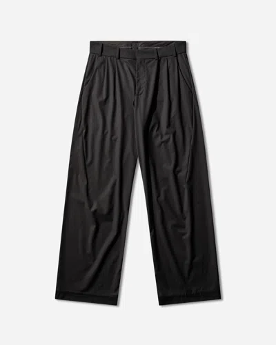 _j.l-a.l_ Men S Mitre Trousers Shungite In Black