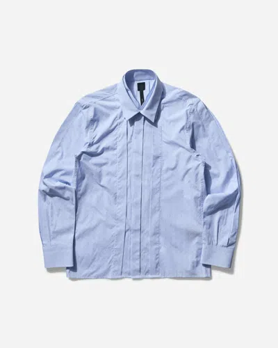 _j.l-a.l_ Men S Palaeo Shirt Azure Stripe In Blue