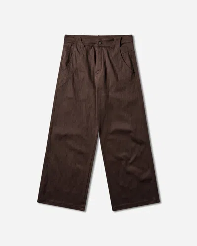 _j.l-a.l_ Men S Thonet Trousers Menton In Brown