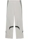 _j.l-a.l_ Straight-leg Trousers In Grey