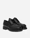 _j.l-a.l_ Tracer Derby Shoes Shungite In Black