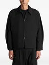 _j.l-a.l_ Uvas Zip-fastening Jacket In Black