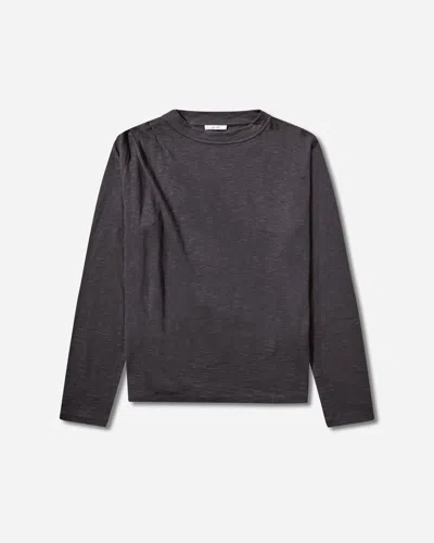 _j.l-a.l_ Men S Canopy Longsleeve Top Jet In Black