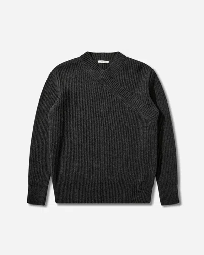 _j.l-a.l_ Men S Garland Knit Charcoal In Grey