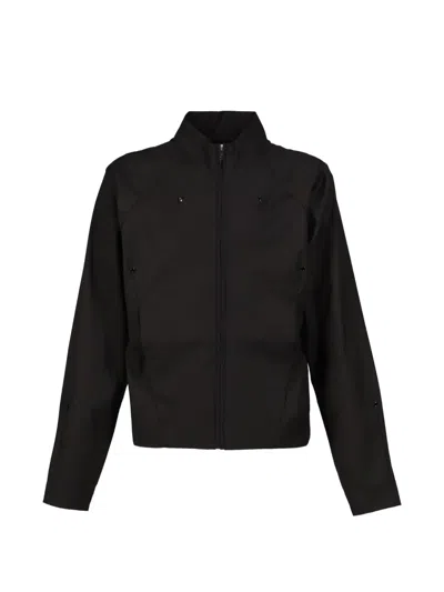 _j.l-a.l_ Mitre Raglan-sleeve Jacket In Black