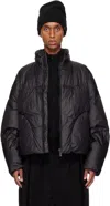 A. A. Spectrum Black Boules Down Jacket In Black Cloud