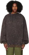 A. A. Spectrum Black Closed Circuit Hoodie In Ridge Black
