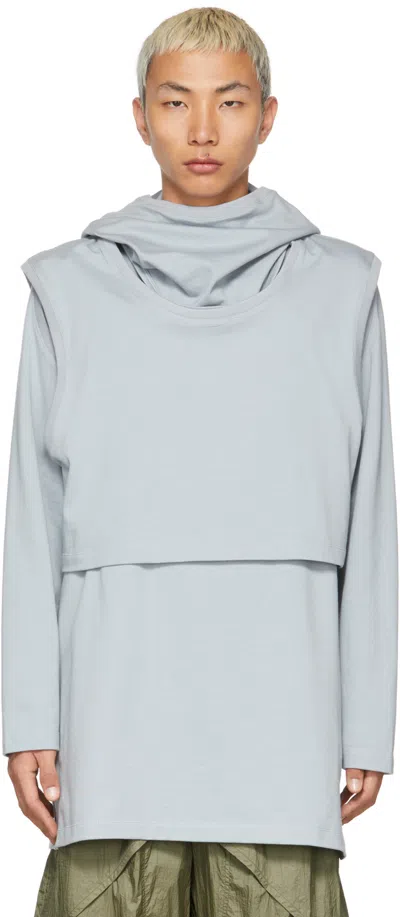 A. A. Spectrum Blue Vetu Hoodie Set In Iris