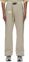 A. A. Spectrum Gray Track Sweatpants In Clay Grey