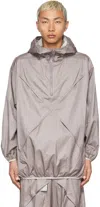 A. A. Spectrum Grey Ventu Anorak Jacket In Dry Clay