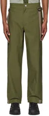 A. A. Spectrum Khaki Blinders Trousers In Caserne Green
