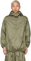 A. A. Spectrum Khaki Ventu Anorak Jacket In Khaki Green