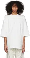 A. A. Spectrum White Mutiny T-shirt In White Flag