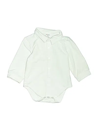 Pre-owned A&j Design Kids' Long Sleeve Onesie In Green