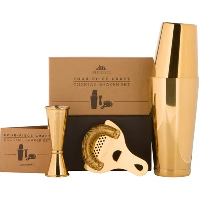 A Bar Above 4-piece Craft Bar Set, Gold