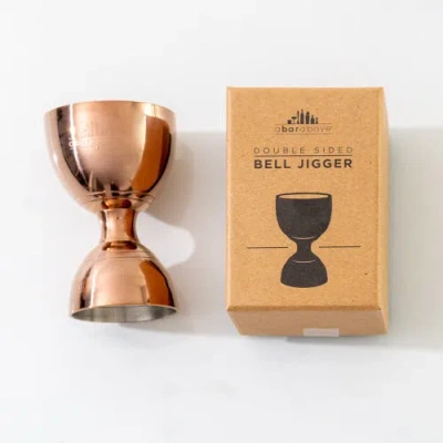 A Bar Above Antique Copper Bell Cocktail Jigger