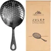 A Bar Above Black Julep Cocktail Strainer In Black