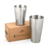 A Bar Above Boston Cocktail Shaker Set, Weighted In Stainless Steel
