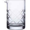 A Bar Above Cocktail Mixing Glass, Diamond Style In Glass
