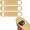 A Bar Above Gold Bar Blade Bottle Openers, 3 Pack In Stainless Steel