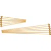 A Bar Above Gold Cocktail Picks, 12-piece Combo Set In Gold