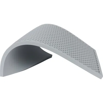 A Bar Above Grey Silicone Bar Mat, 12x18"