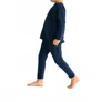 A Basic Brand Kid's Pants In Navy In Blue