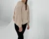 A Basic Brand Women's Cotton Sweater In Beige
